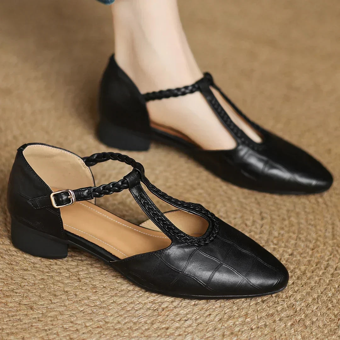 Veronica™| Leather Sandals