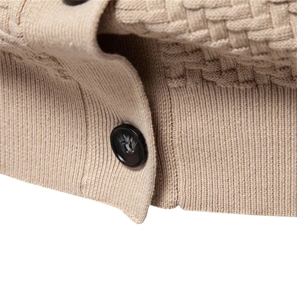 Michael | Warm Men's Cardigan with V-Neck