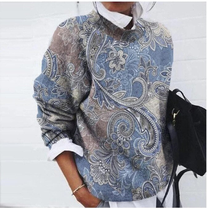 Lydia™ | Trendy Floral Sweater