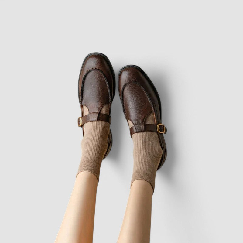 Avery – Orthopaedic Square-Toe Mary Jane Shoes
