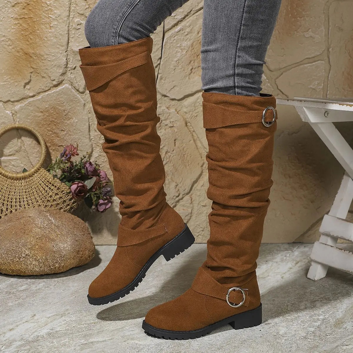 Bless | Knee High Boots
