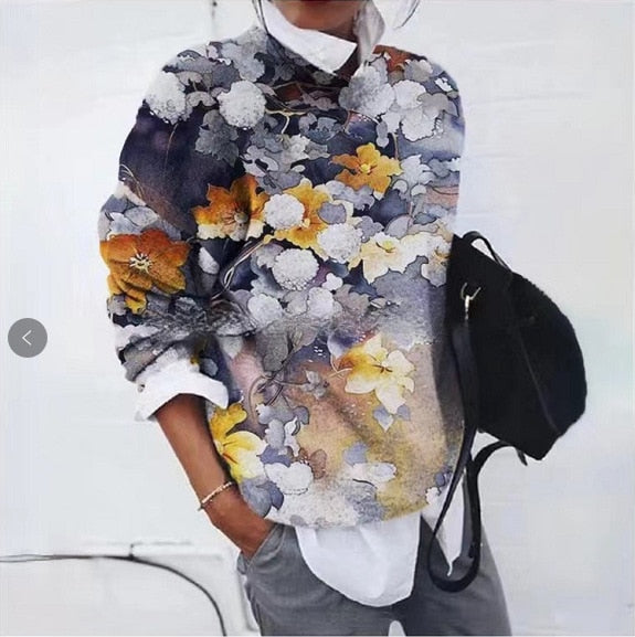Lydia™ | Trendy Floral Sweater