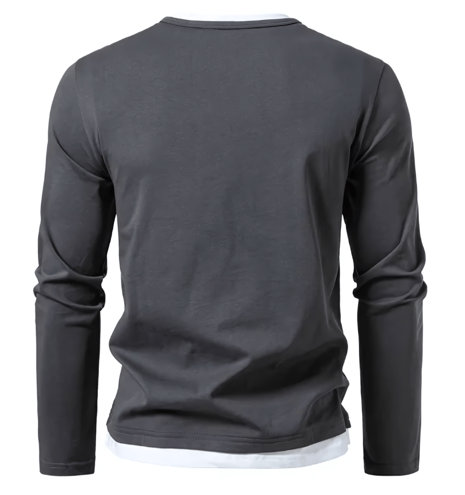 Alwin | Premium long-sleeve shirt made of combed cotton