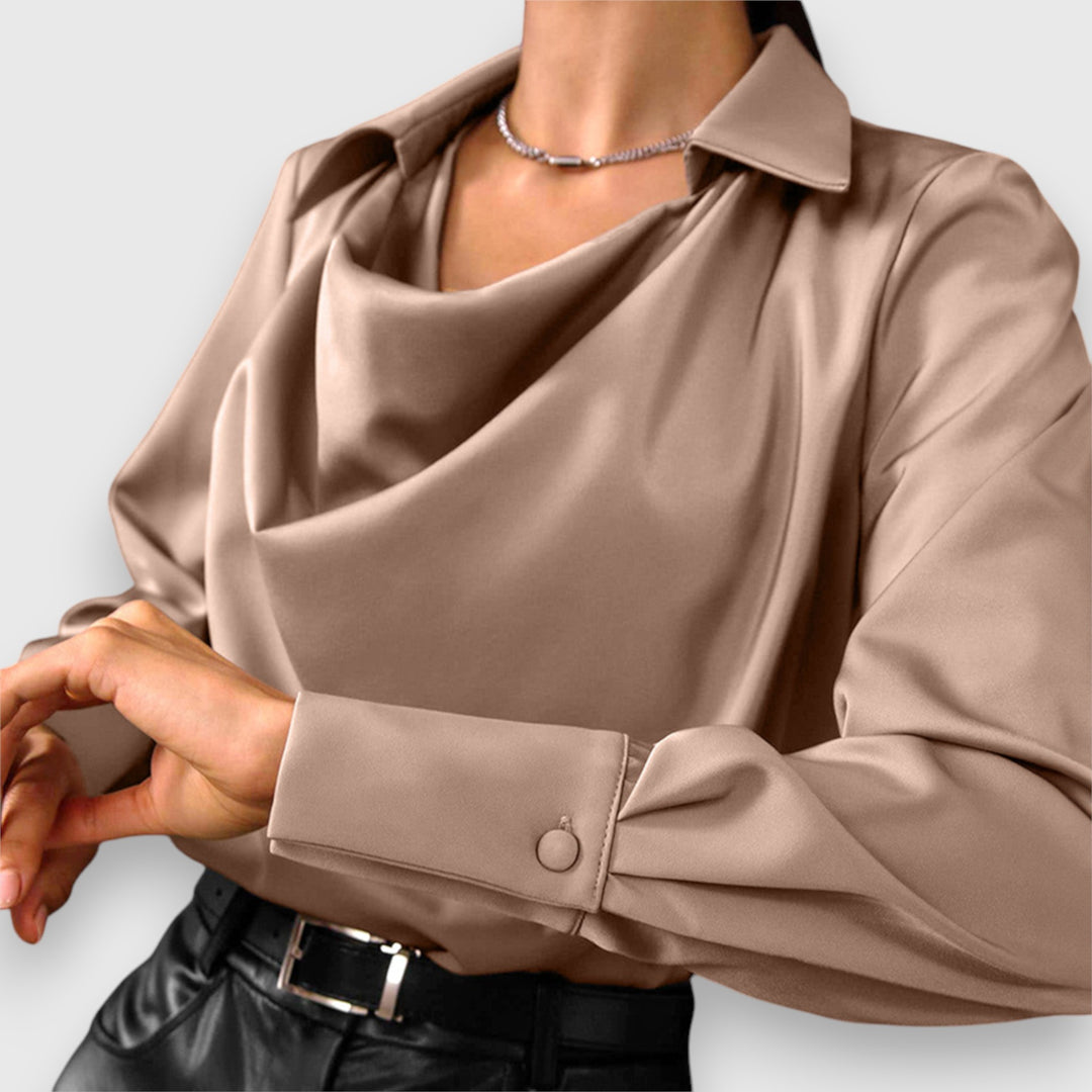 Solina blouse with collar