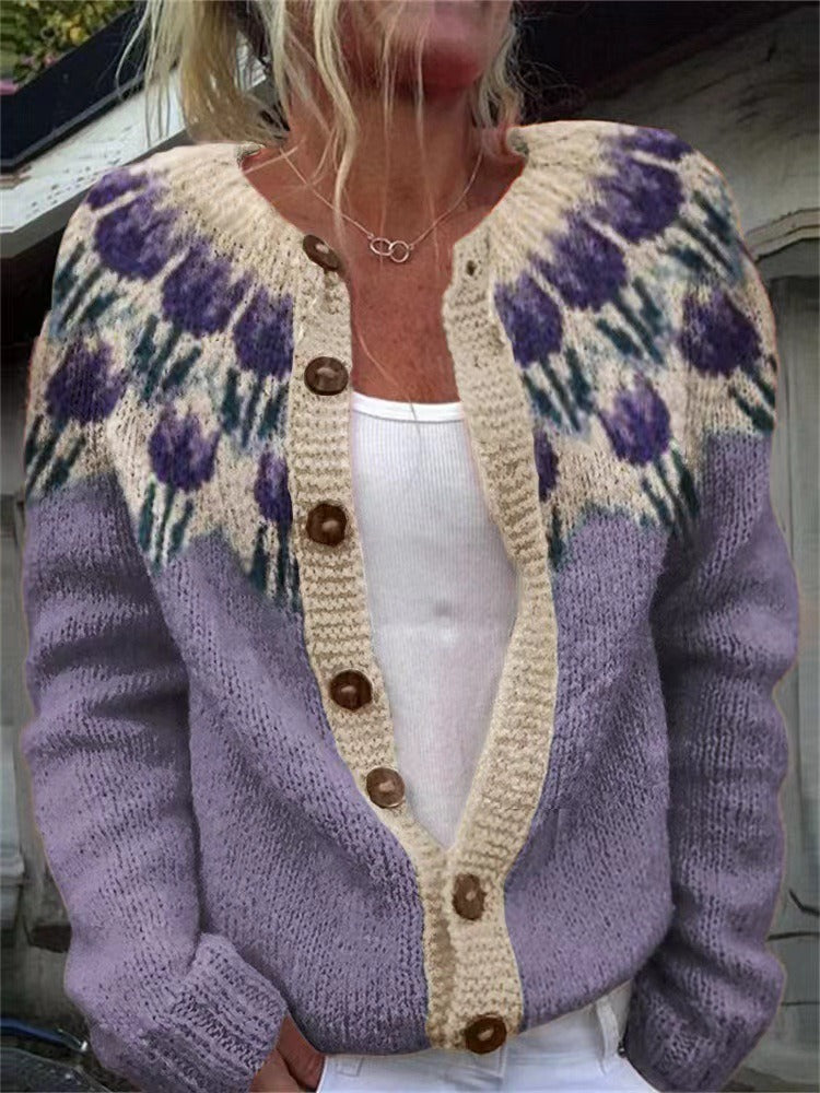 Lydia Porter™ | Cozy Heritage Icelandic Cardigan