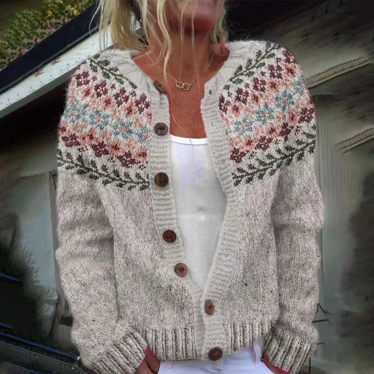 Lydia Porter™ | Icelandic Cardigan Authentic Essence