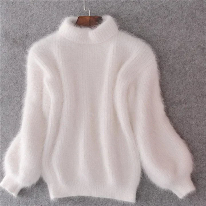 Courtney | Vintage Angora Knitted Sweater