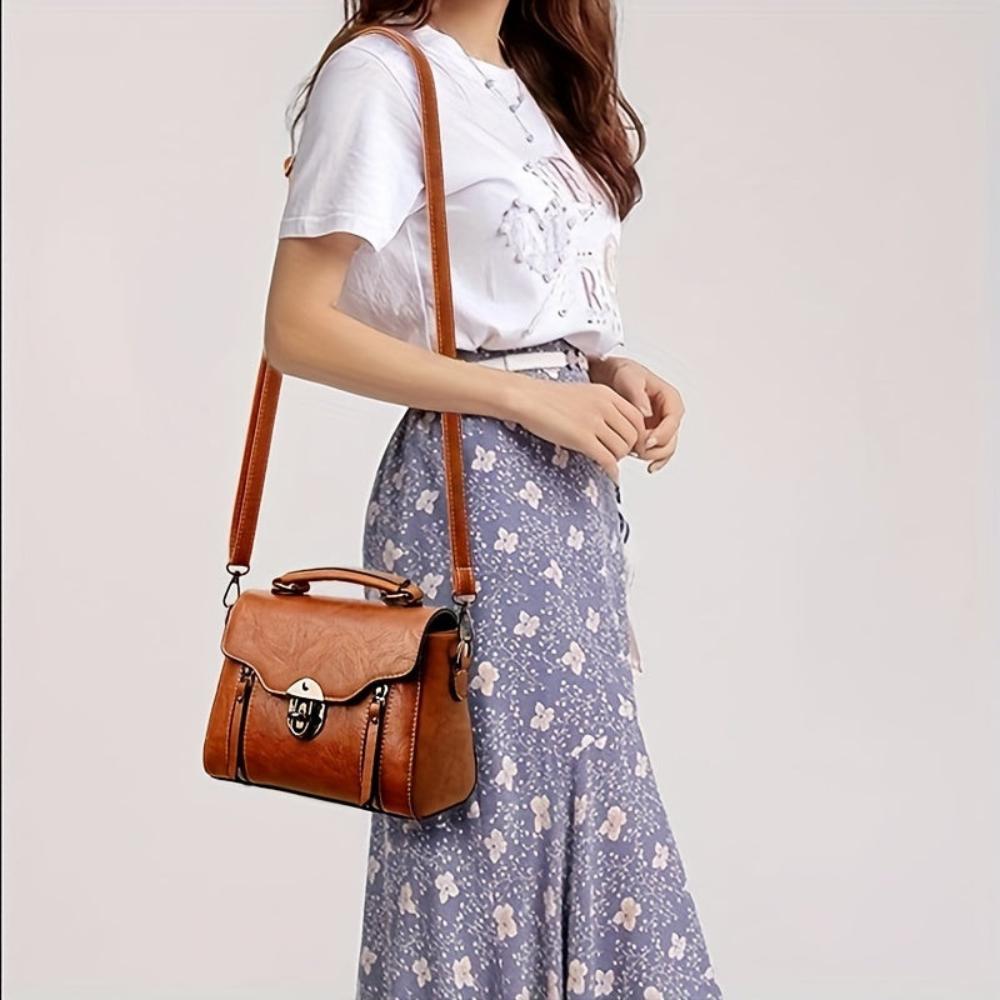 Zoe - Timeless Elegance Leather Handbag