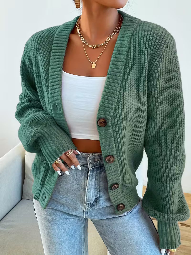 Lydia™| Cozy Knit Button Cardigan