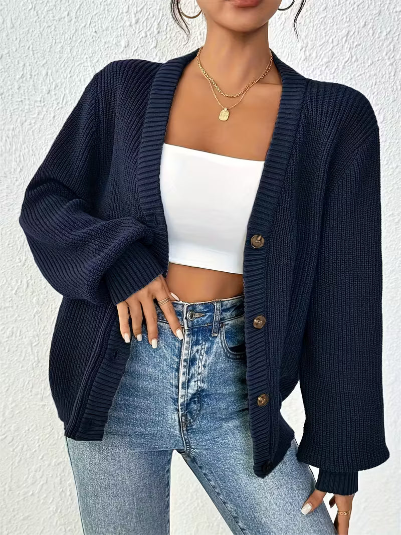 Lydia™| Cozy Knit Button Cardigan