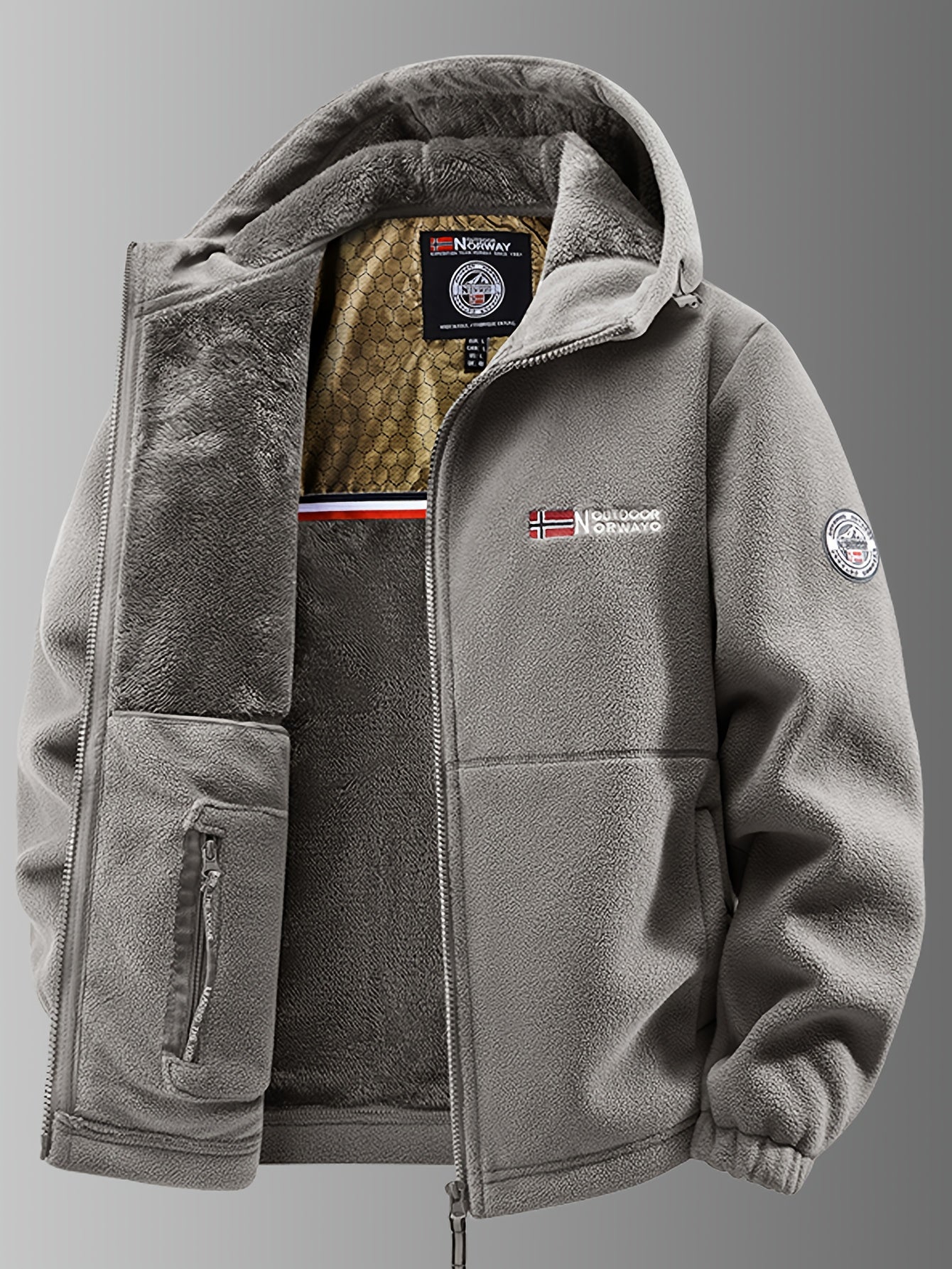 Huddy | Thermal Fleece Winter Jacket