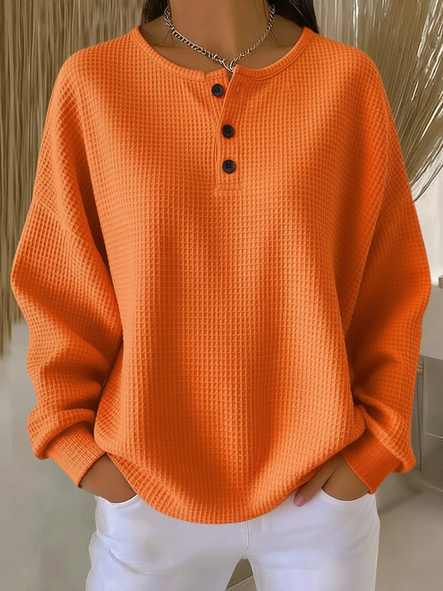 Adèle™ | Elegant Collar Sweatshirt