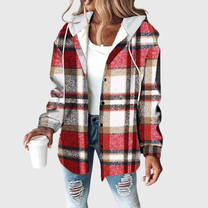 Martina™ | Women's Mesh Jacket with Button Placket