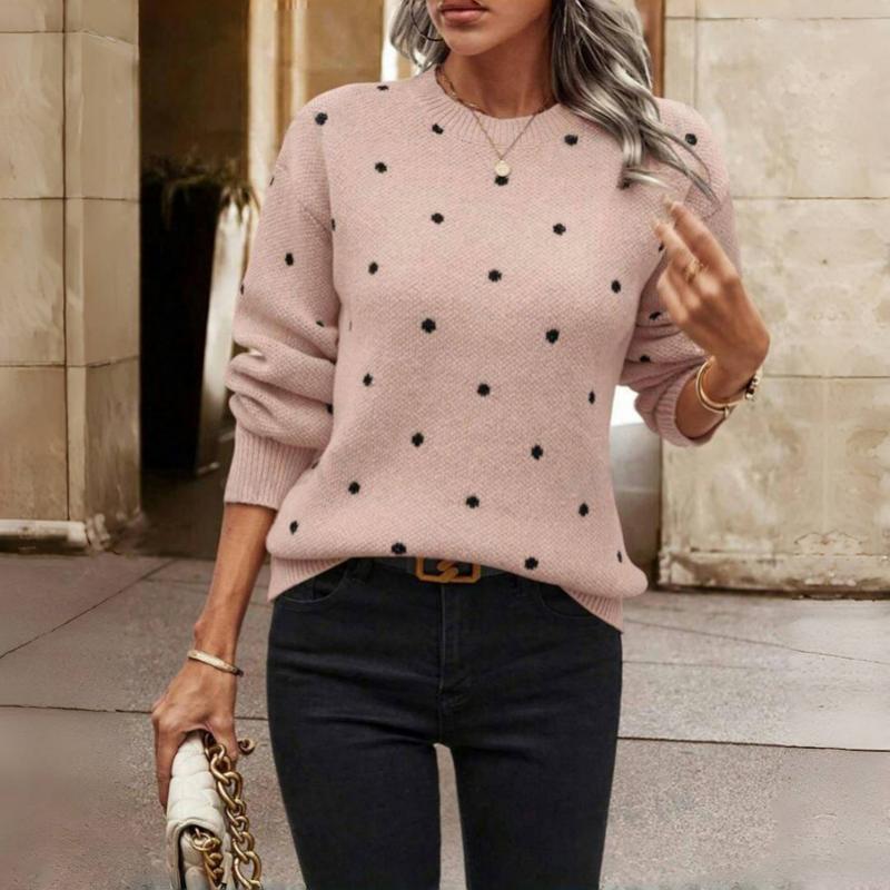 Lydia™ | Polka Dot Knitted Sweater