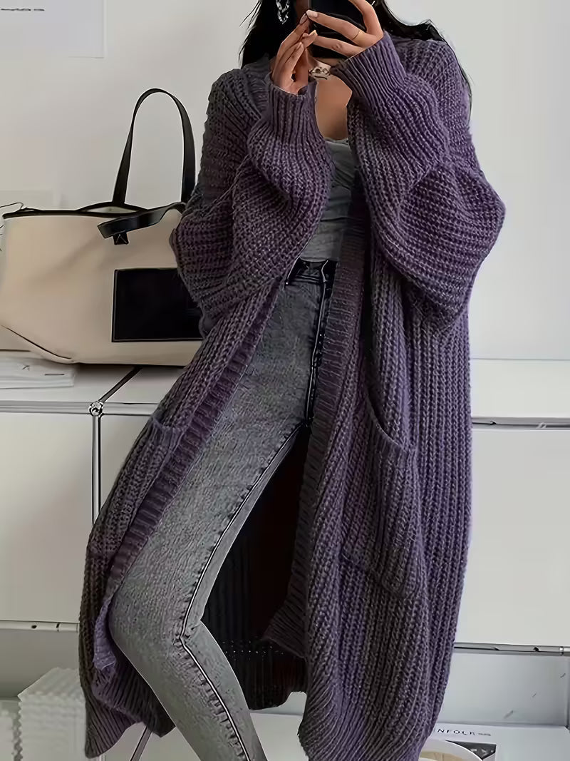 Lydia™| Long Knitted Cardigan Women