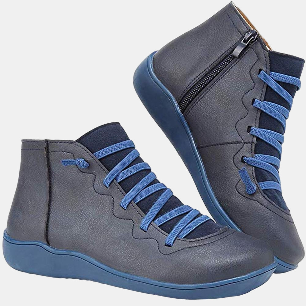 Lize | Lace-up Ankle Boots