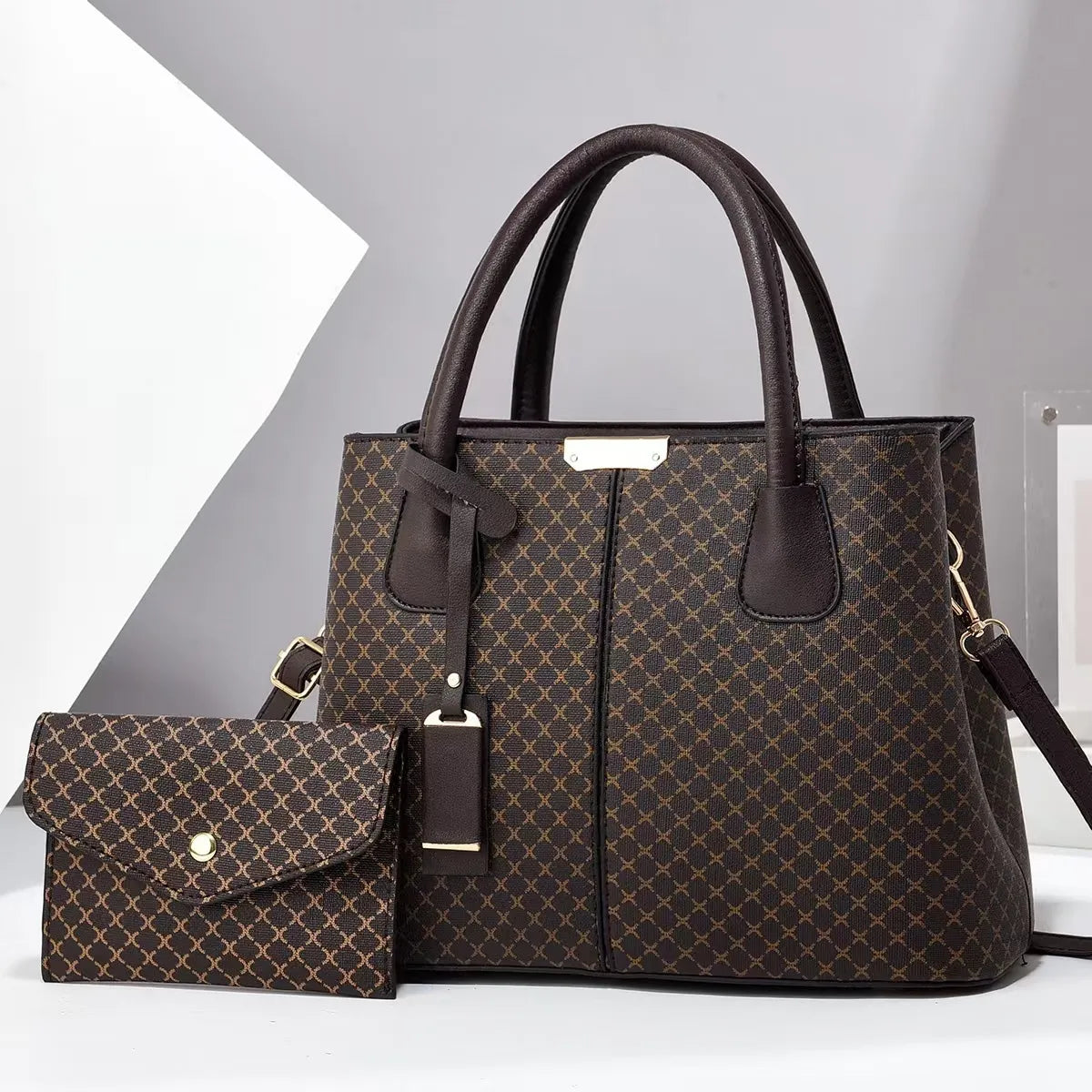 Amelia - Stylish Chic 2-Piece Leather Bag Set