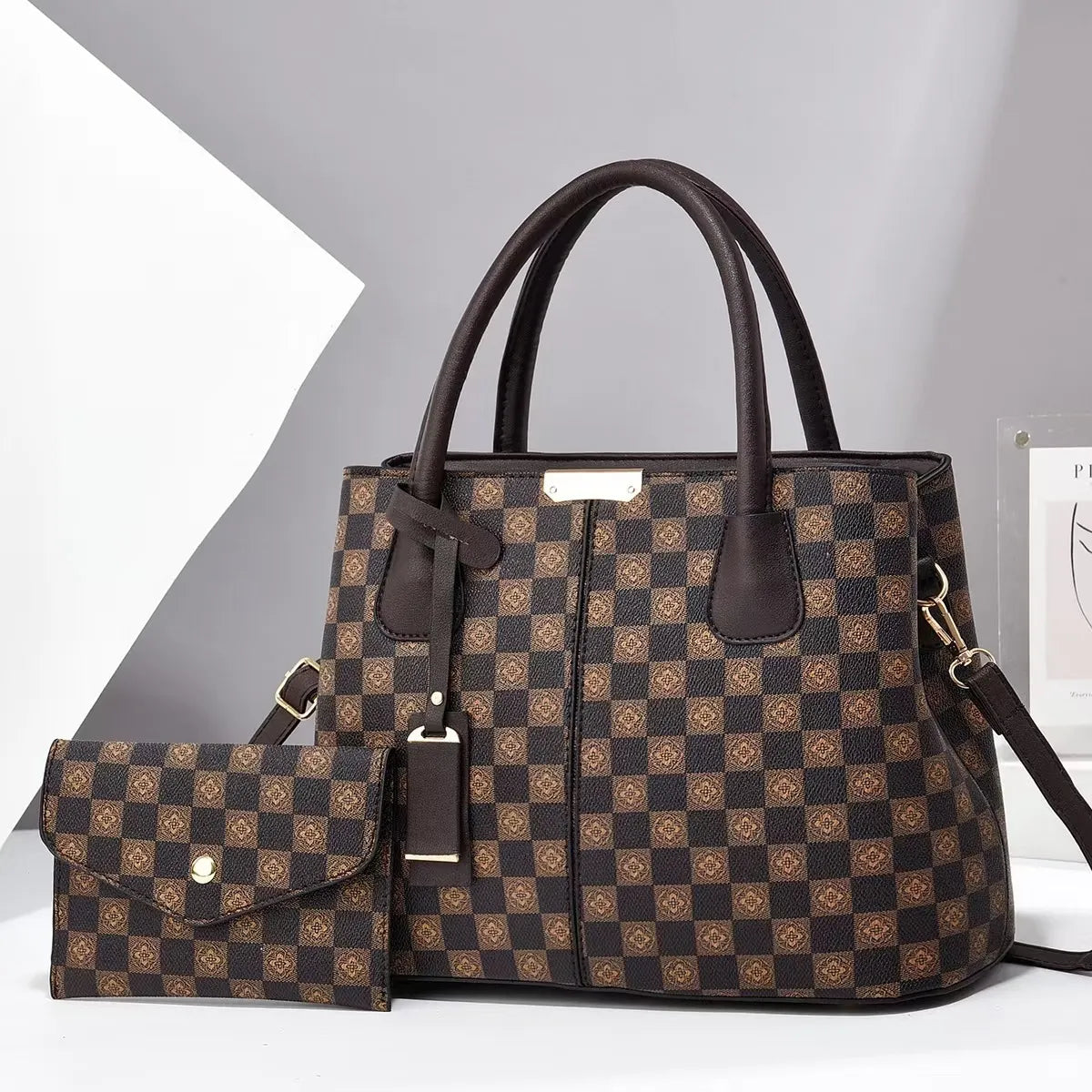 Amelia - Stylish Chic 2-Piece Leather Bag Set