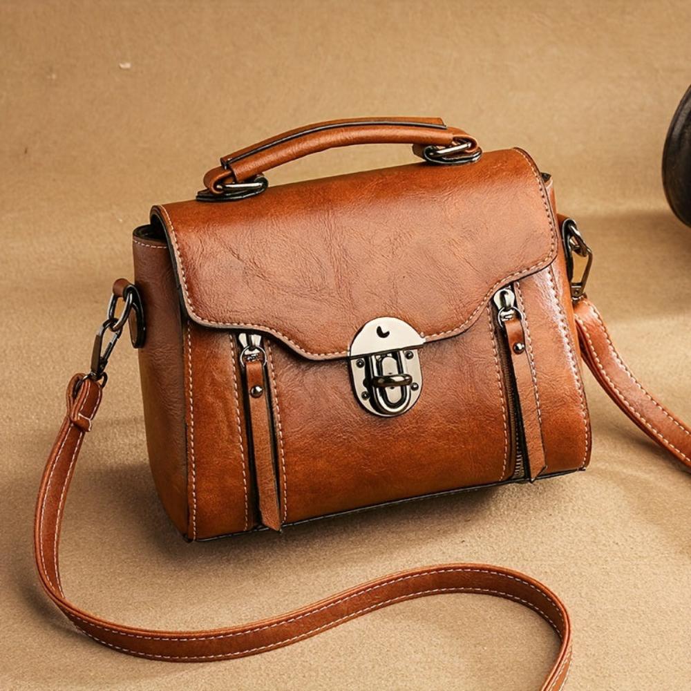 Zoe - Timeless Elegance Leather Handbag