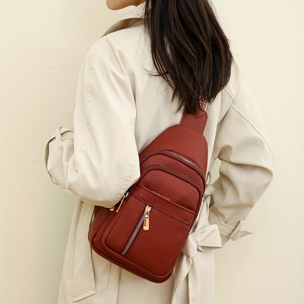Anna - Vintage Luxe Leather Crossbody Bag