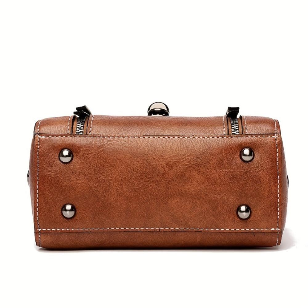 Zoe - Timeless Elegance Leather Handbag