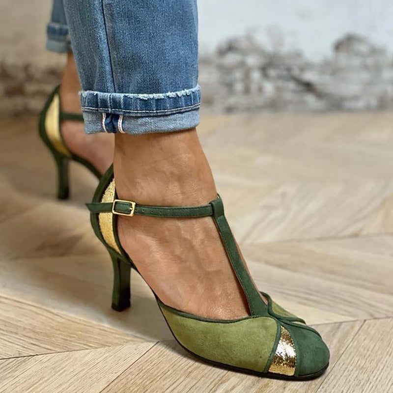 Celestina - Patchwork Low Shoes