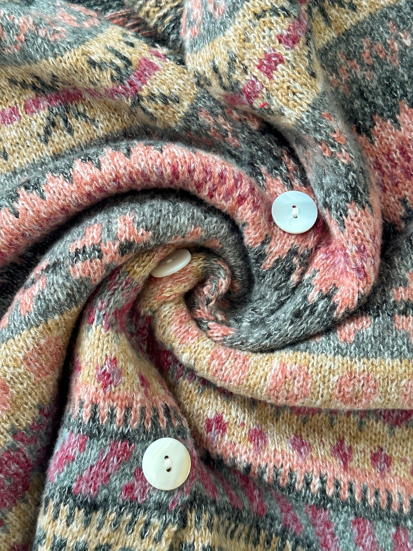 Nordic Rose Mist Cardigan