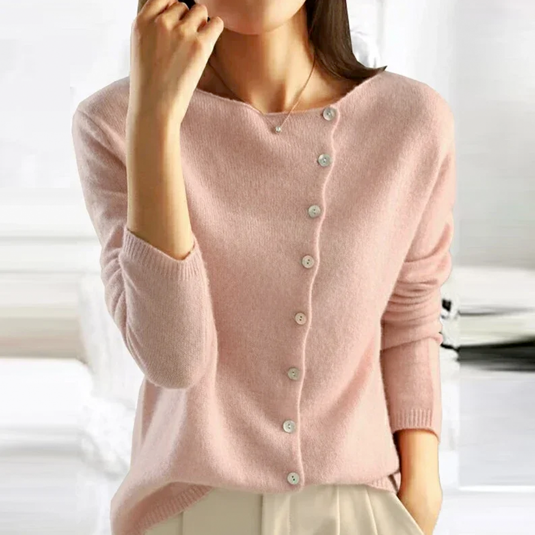 Alfonsa | Soft Open-Front Cardigan