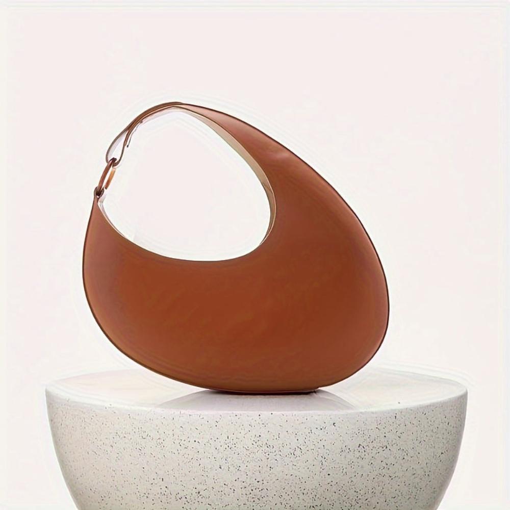 Sophia - Modern Leather Hobo Bag