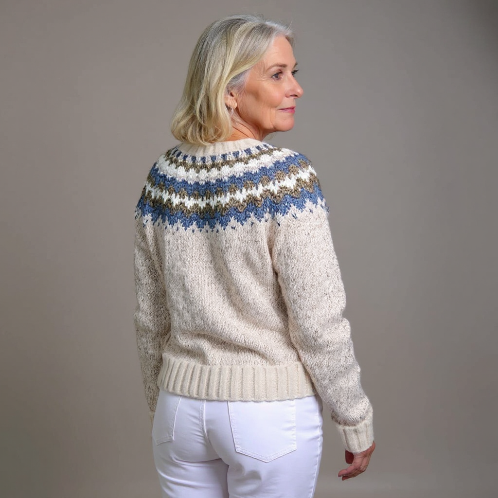 Lydia Porter™ | Icelandic Cardigan Authentic Elegance