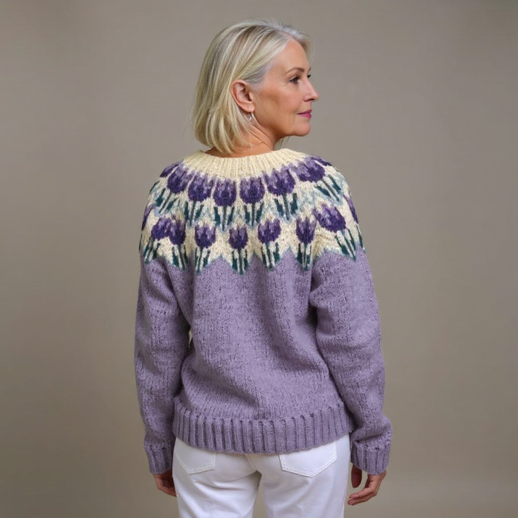 Lydia Porter™ | Cozy Heritage Icelandic Cardigan