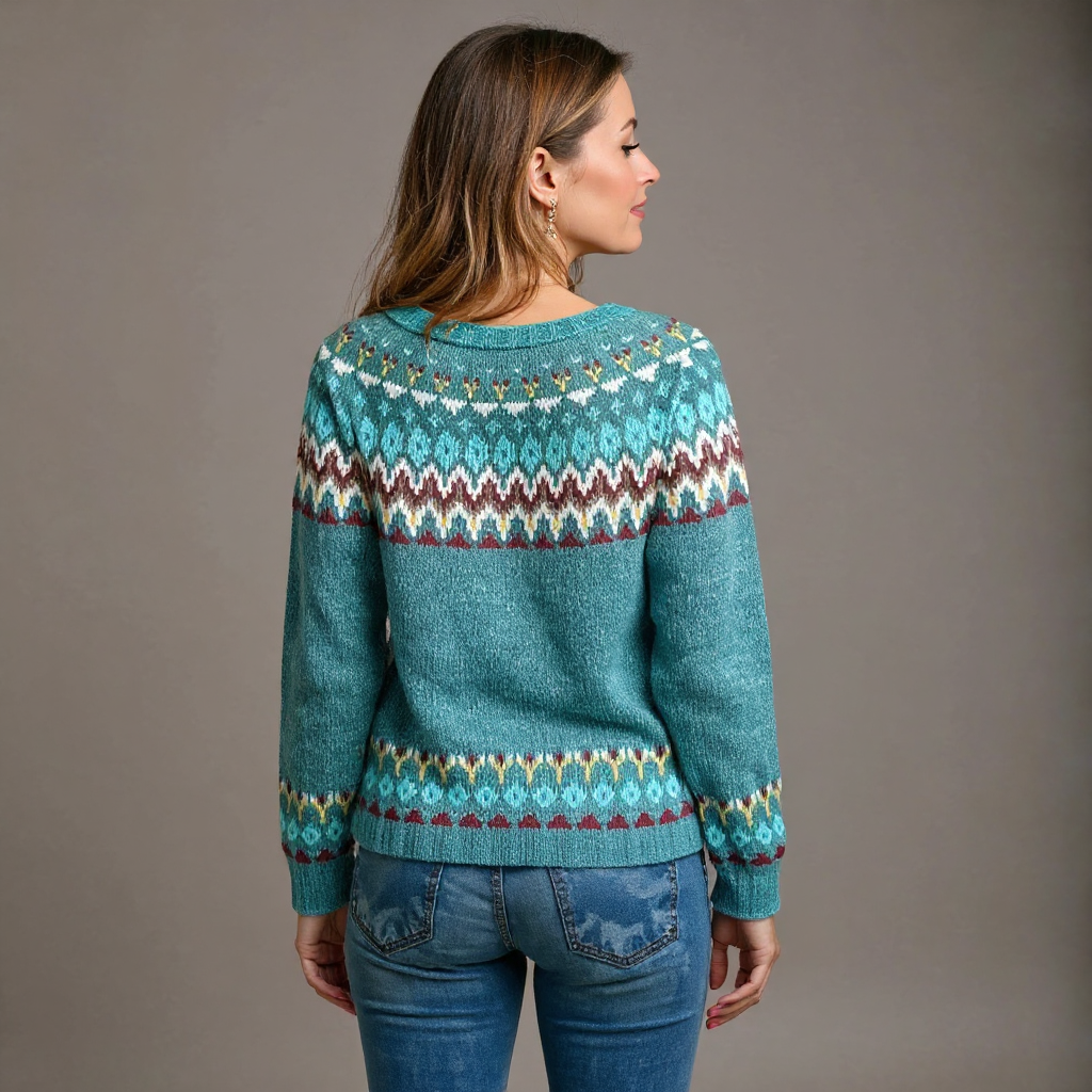 Lydia Porter™ | Icelandic Heritage Hand-Knitted Sweater