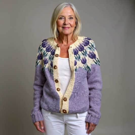 Lydia Porter™ | Cozy Heritage Icelandic Cardigan