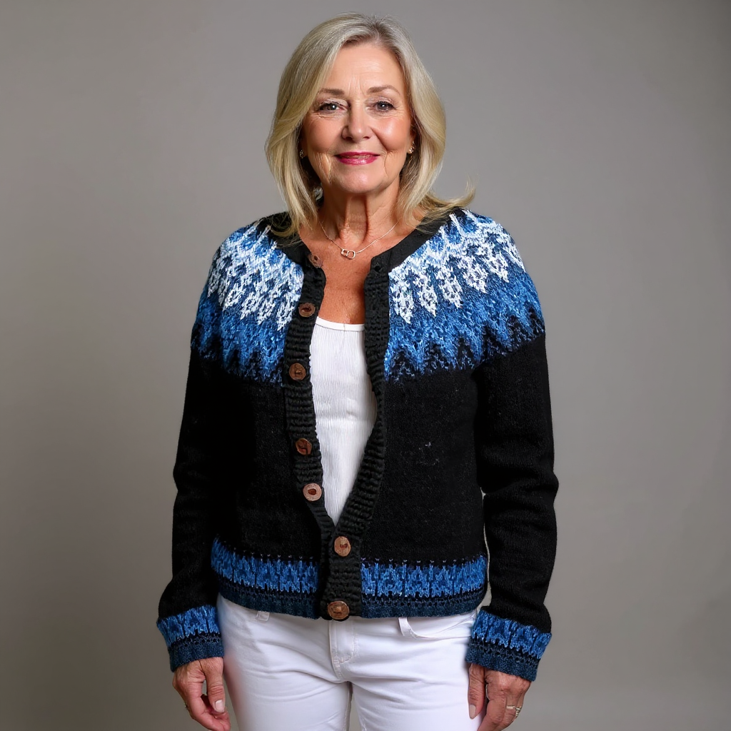 Lydia Porter™ | Heritage Icelandic Cardigan Handmade