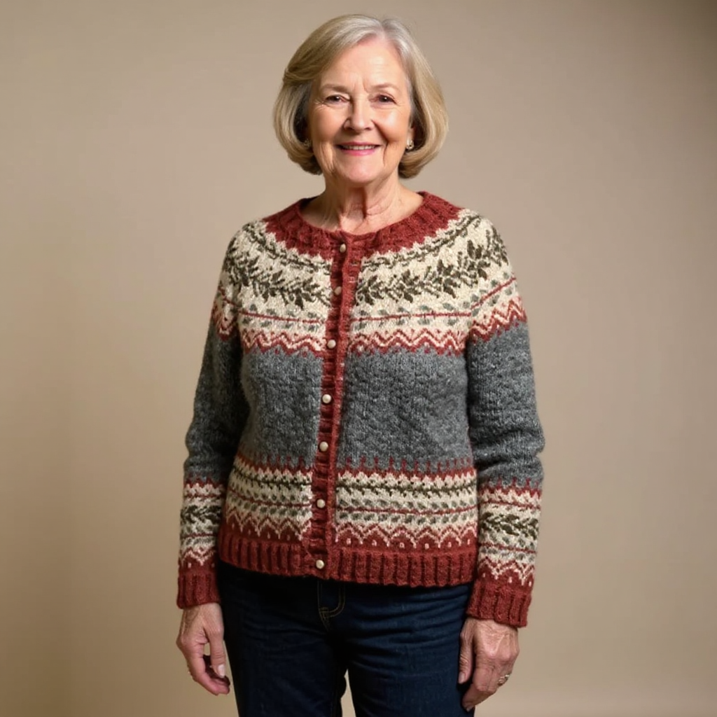 Lydia Porter™ | Vintage Spirit Icelandic Cardigan