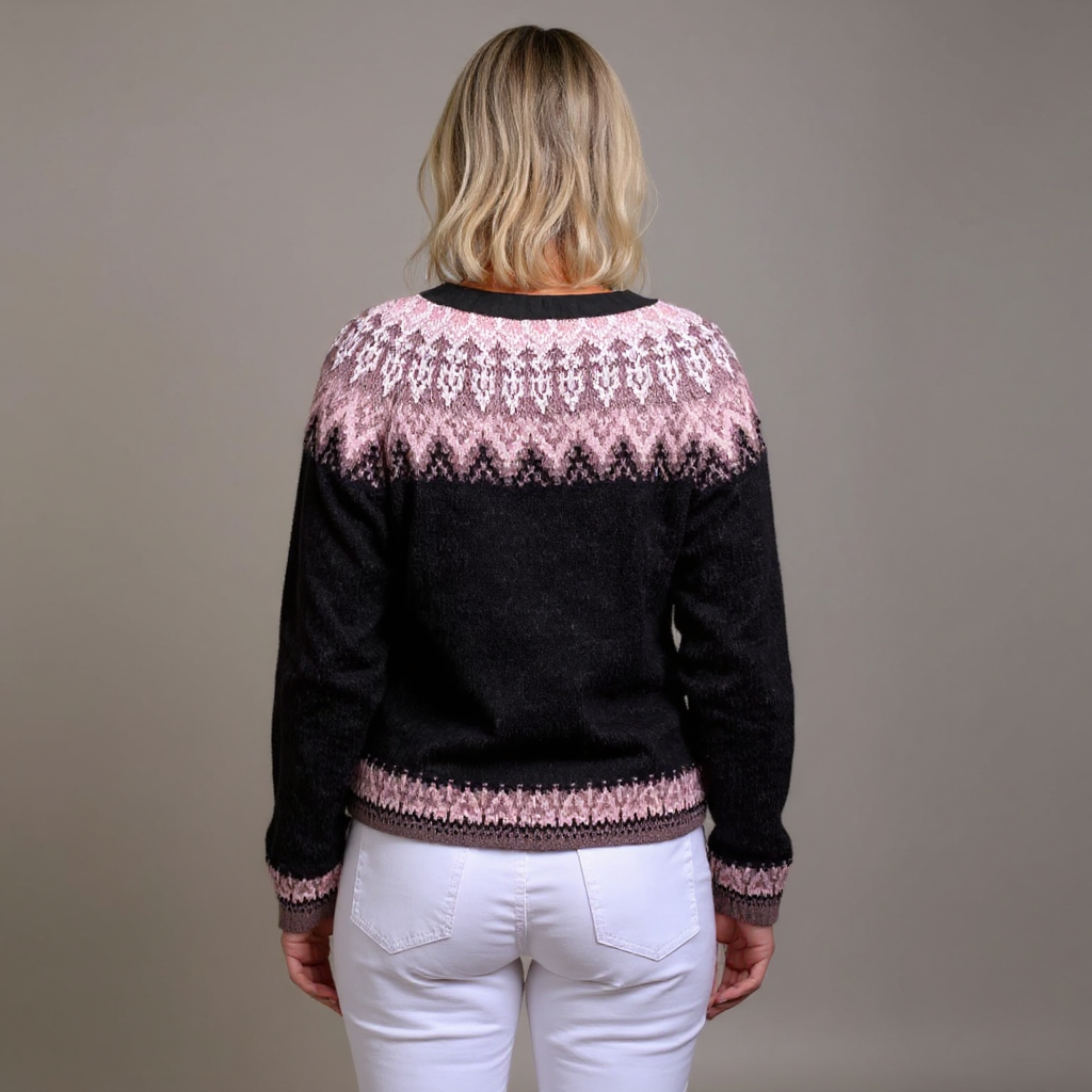Lydia Porter™ | Icelandic Cardigan Vintage Elegance