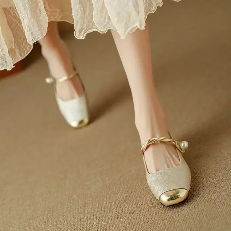Mestelle™| Leather Mary Janes