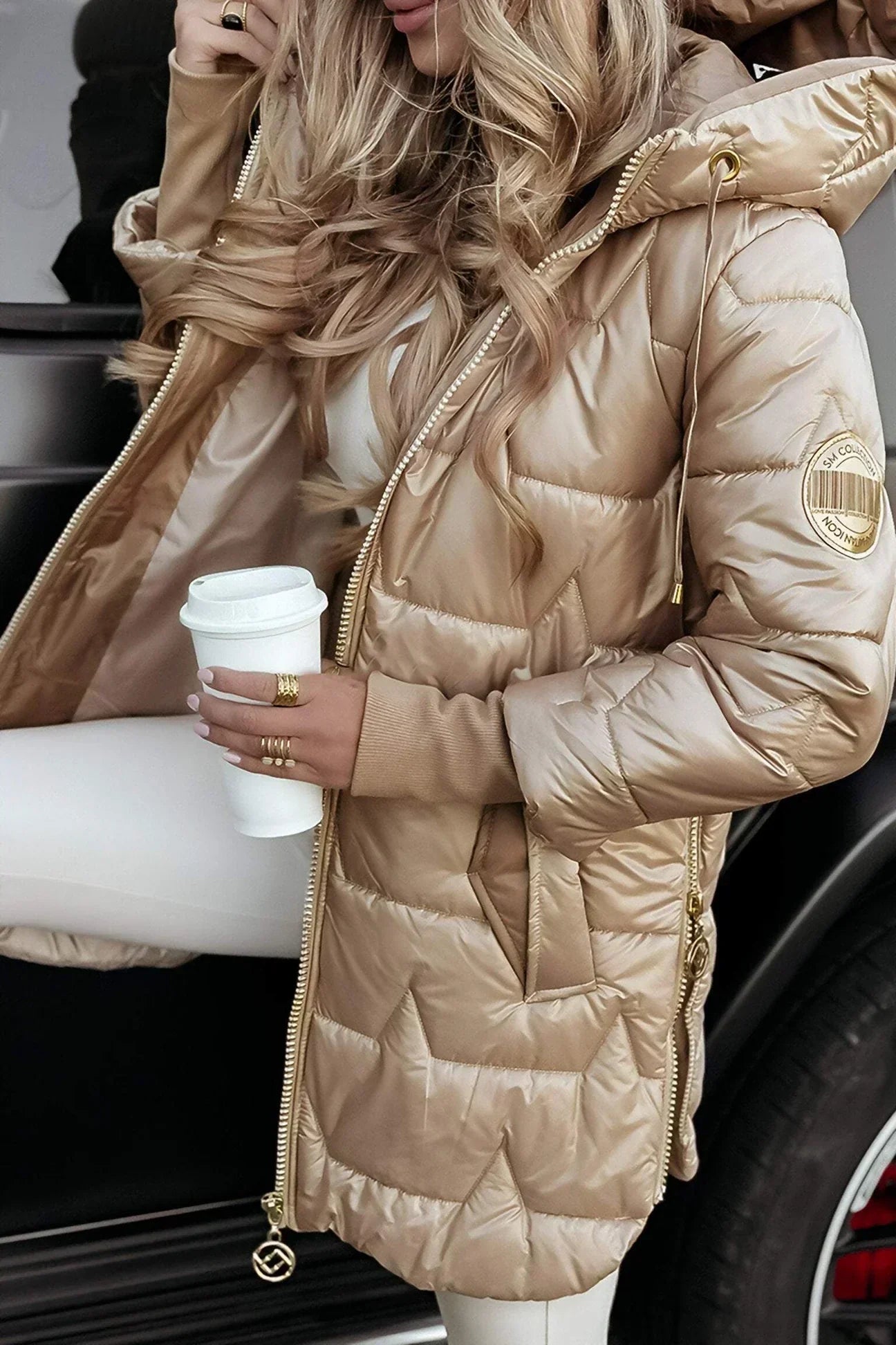 Eliza™ | Elegant Hooded Winter Coat