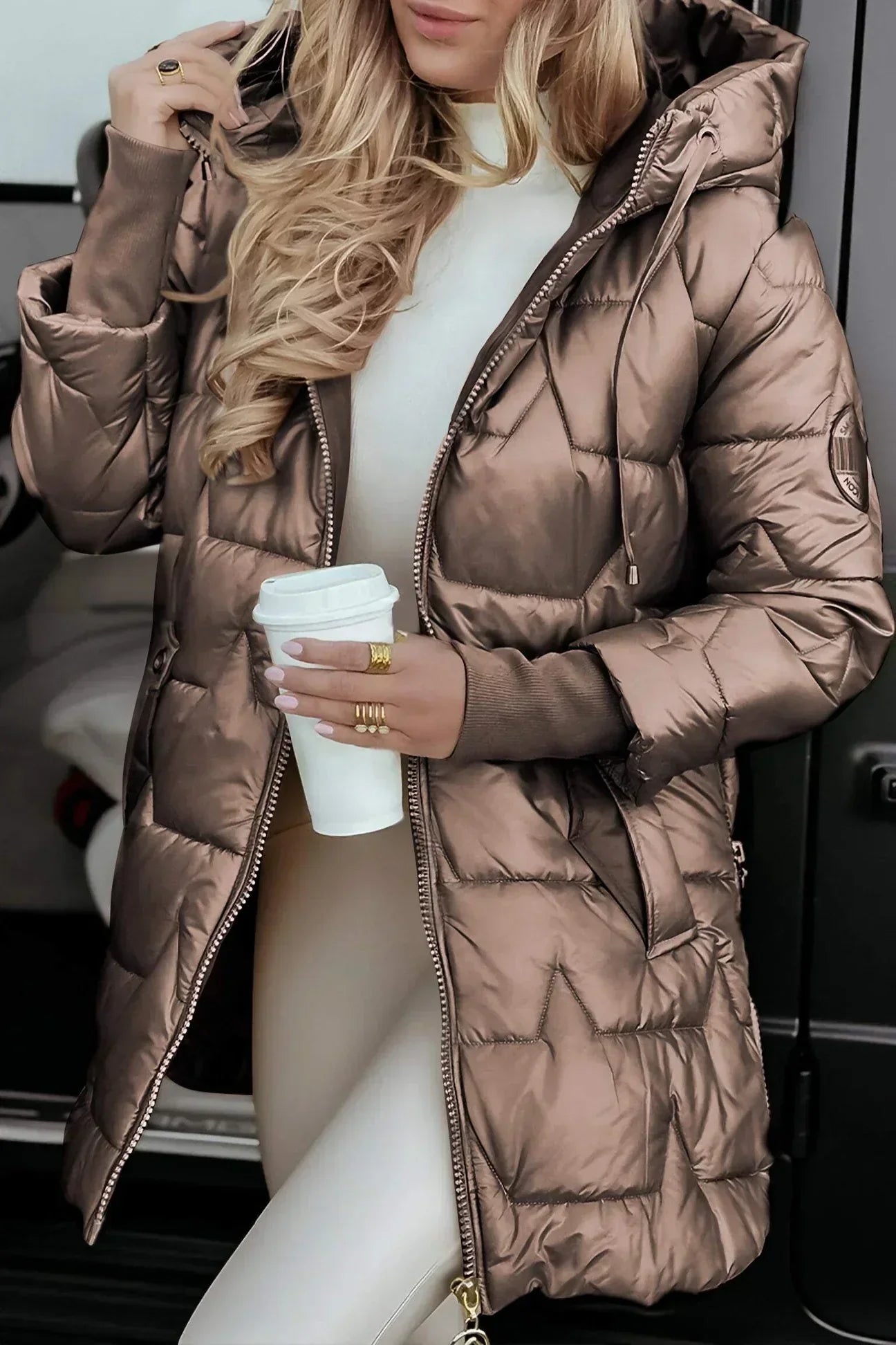 Eliza™ | Elegant Hooded Winter Coat