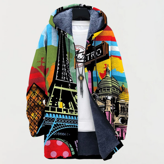 Evelina | art -inspired cardigan