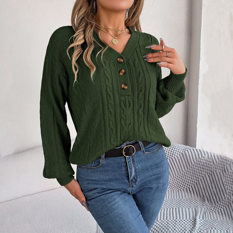 Louisa | Casual Knit Cable Sweater