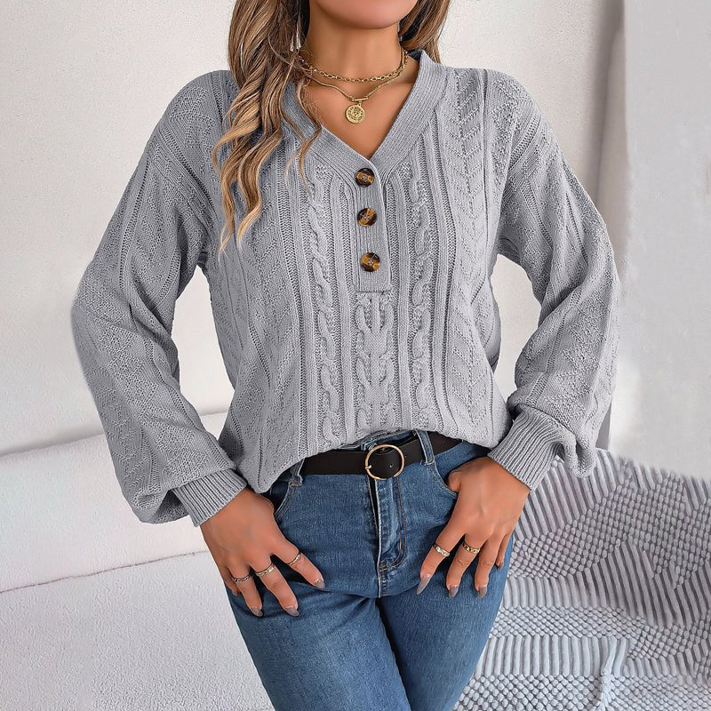 Louisa | Casual Knit Cable Sweater