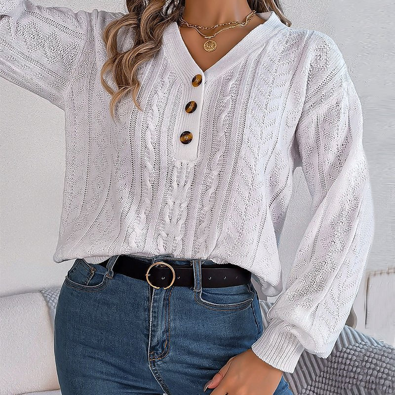 Louisa | Casual Knit Cable Sweater