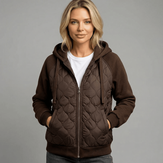 NATALIE | QUILTED HOODIE JACKET
